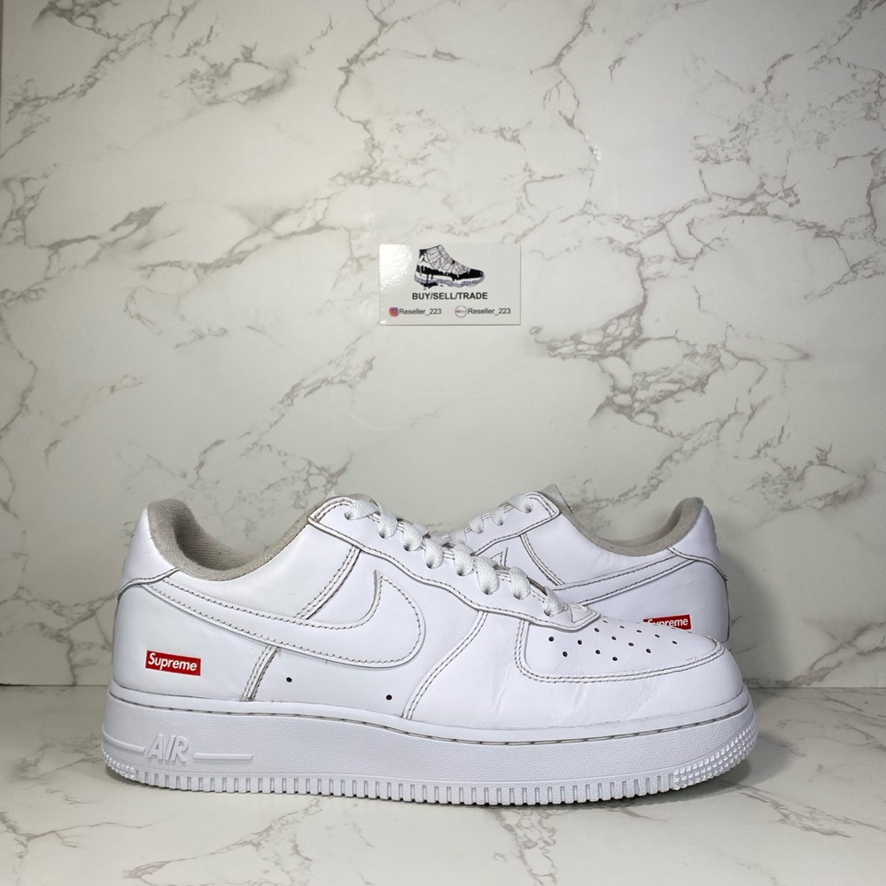 Supreme x Air Force 1 Low 'Box Logo - White'